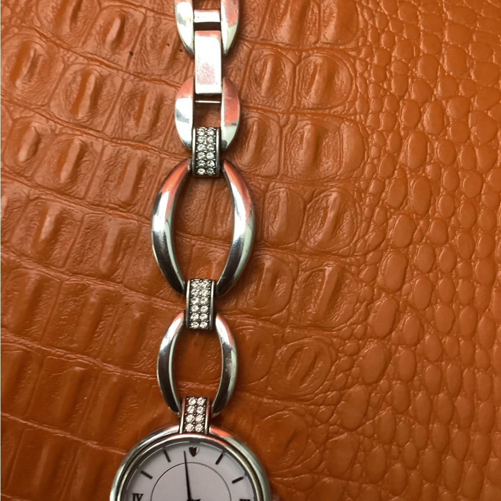 Brighton Silver Women's Watch with White Dial - Picture 4 of 7